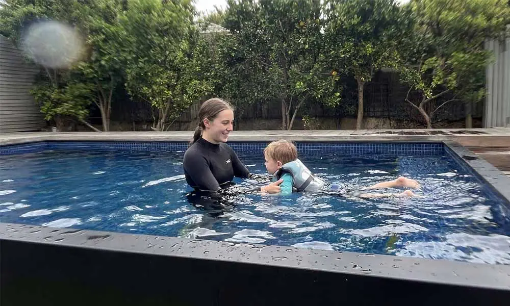 Swim School Pool Above-Ground class