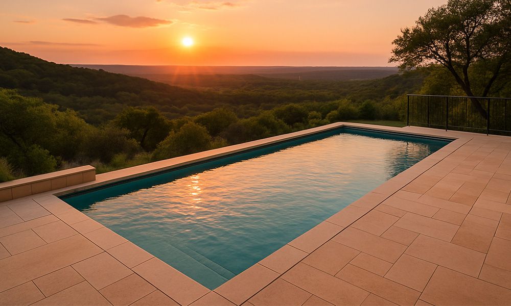 Tranquil Inground Swimming Pool