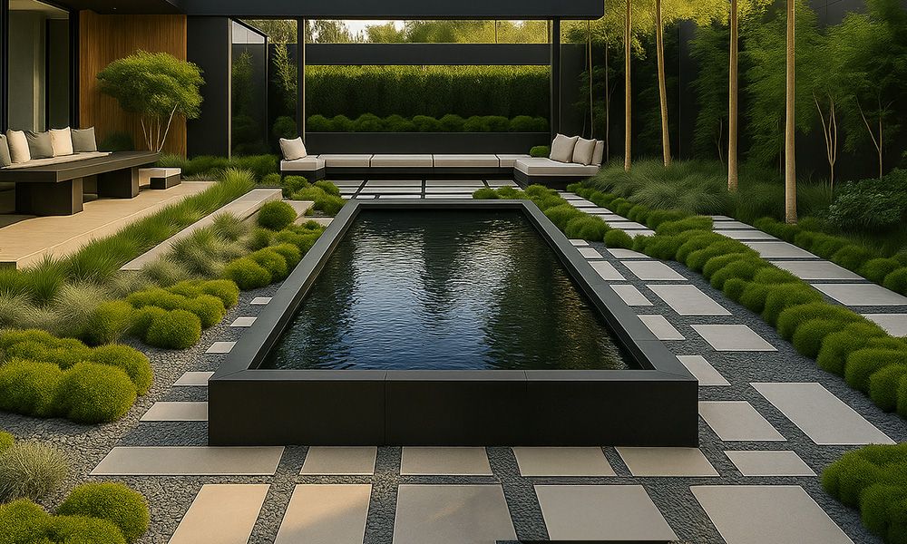 Tropical Architecture Pool