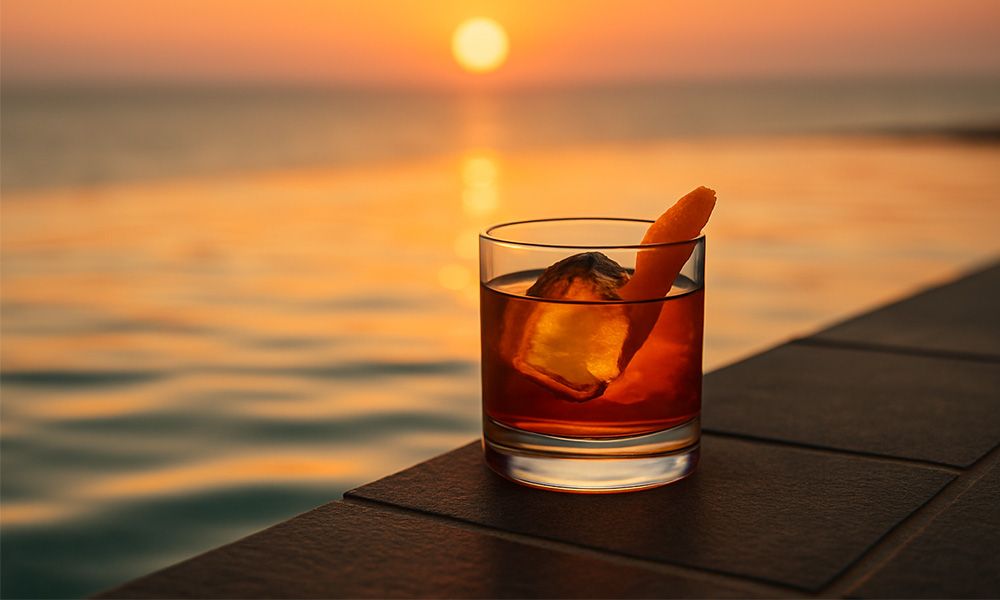 Ecopool Whiskey Poolside Cocktail Swimming Pool