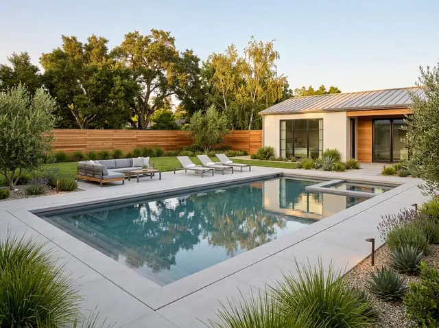 Pool + Integrated Spa
