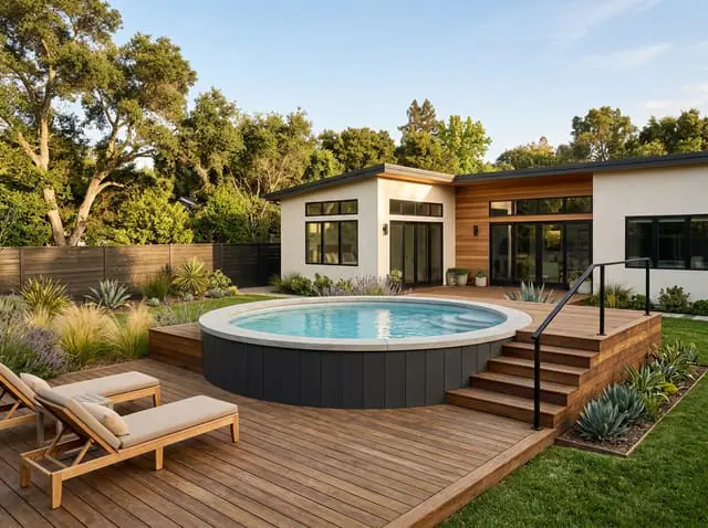 Round Above-Ground Pool