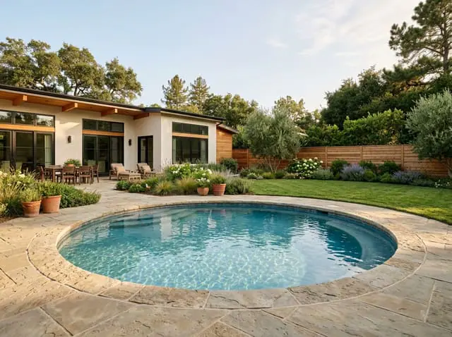 Round Cocktail Pool