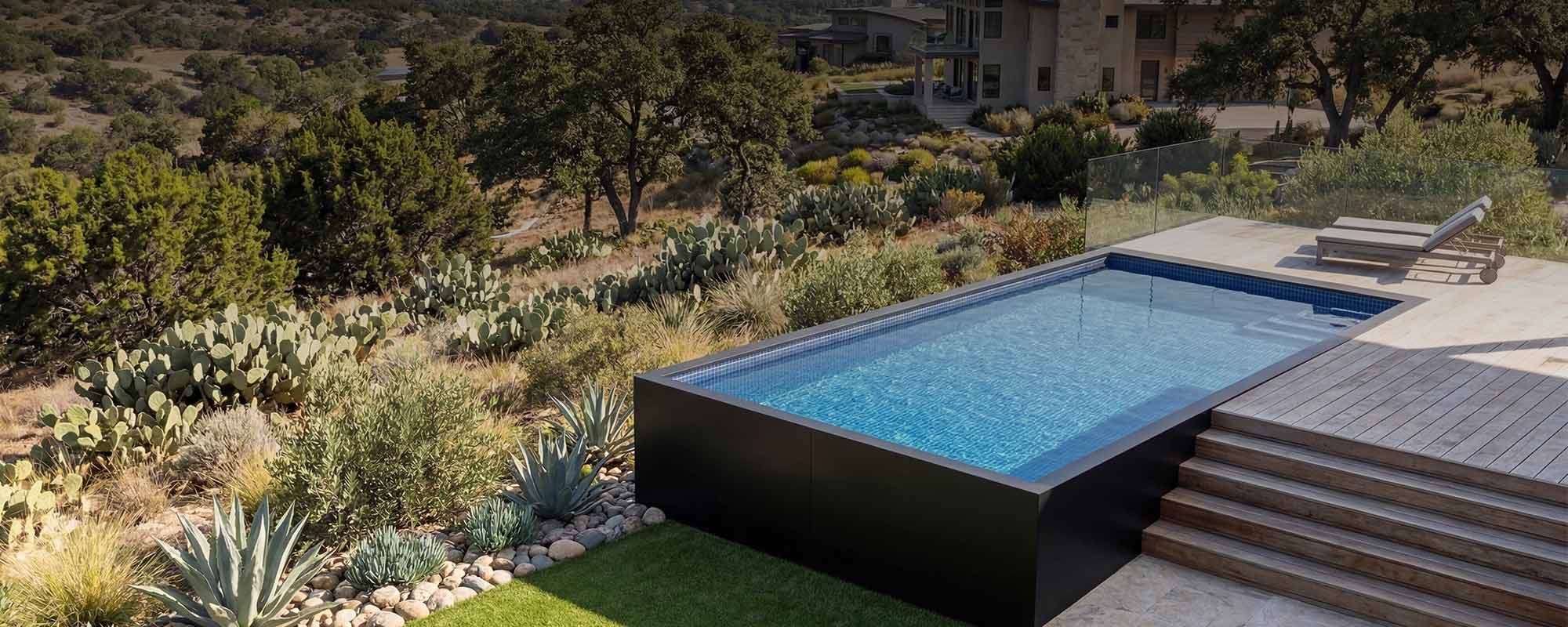 Above Ground Swimming Pools Designs by Ecopool