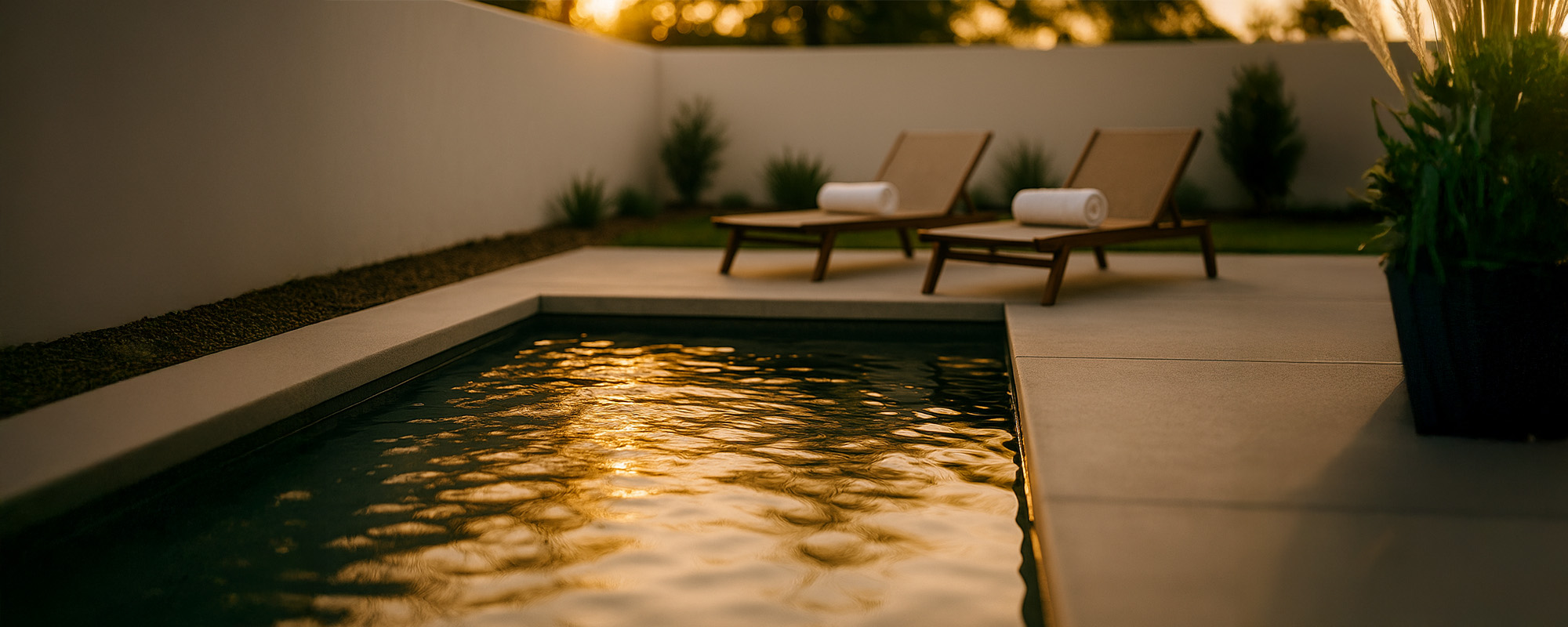 Modern Ecopool Cocktail Swimming Pool