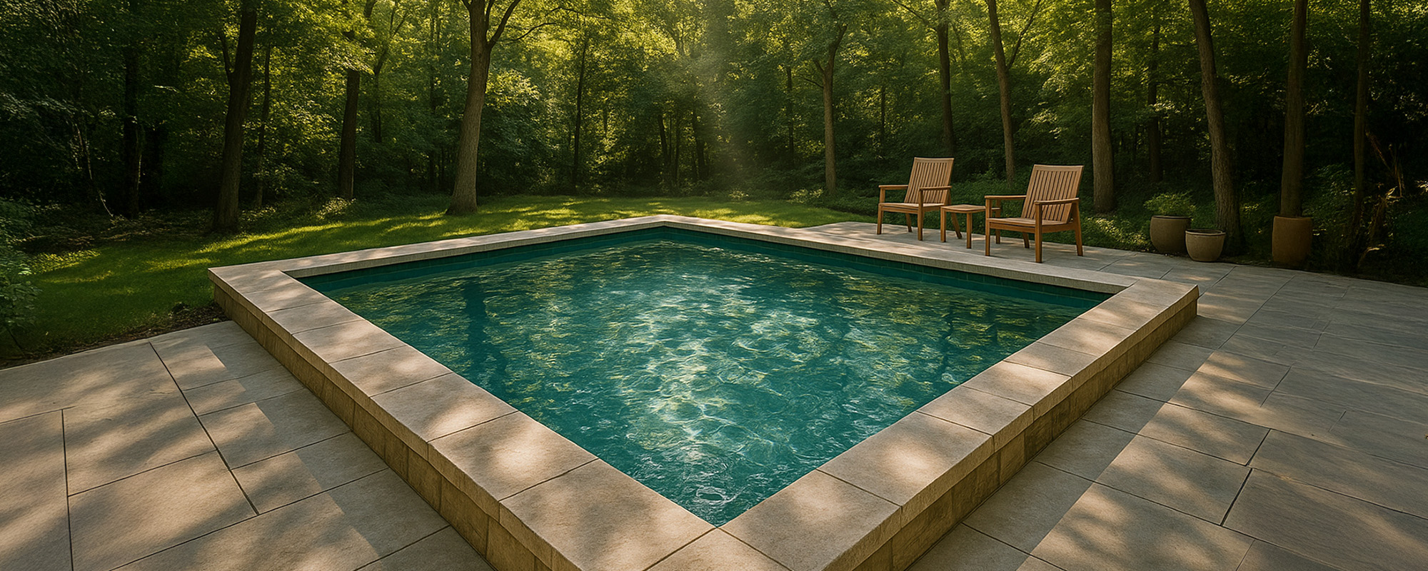 Premium Square Inground & Above-Ground Swimming Pool Collection