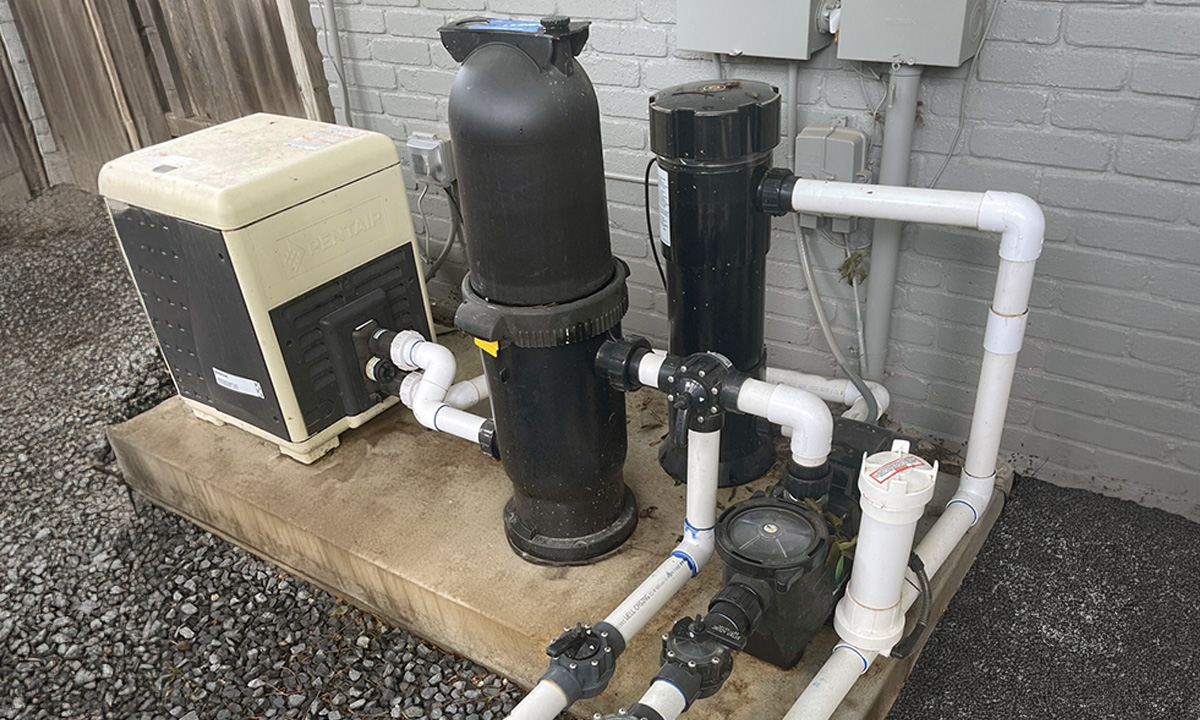 Pool Plumbing Equipment