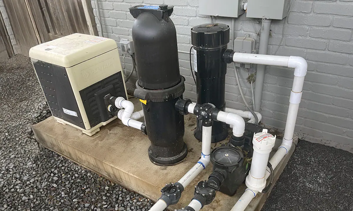 Pool Plumbing Equipment