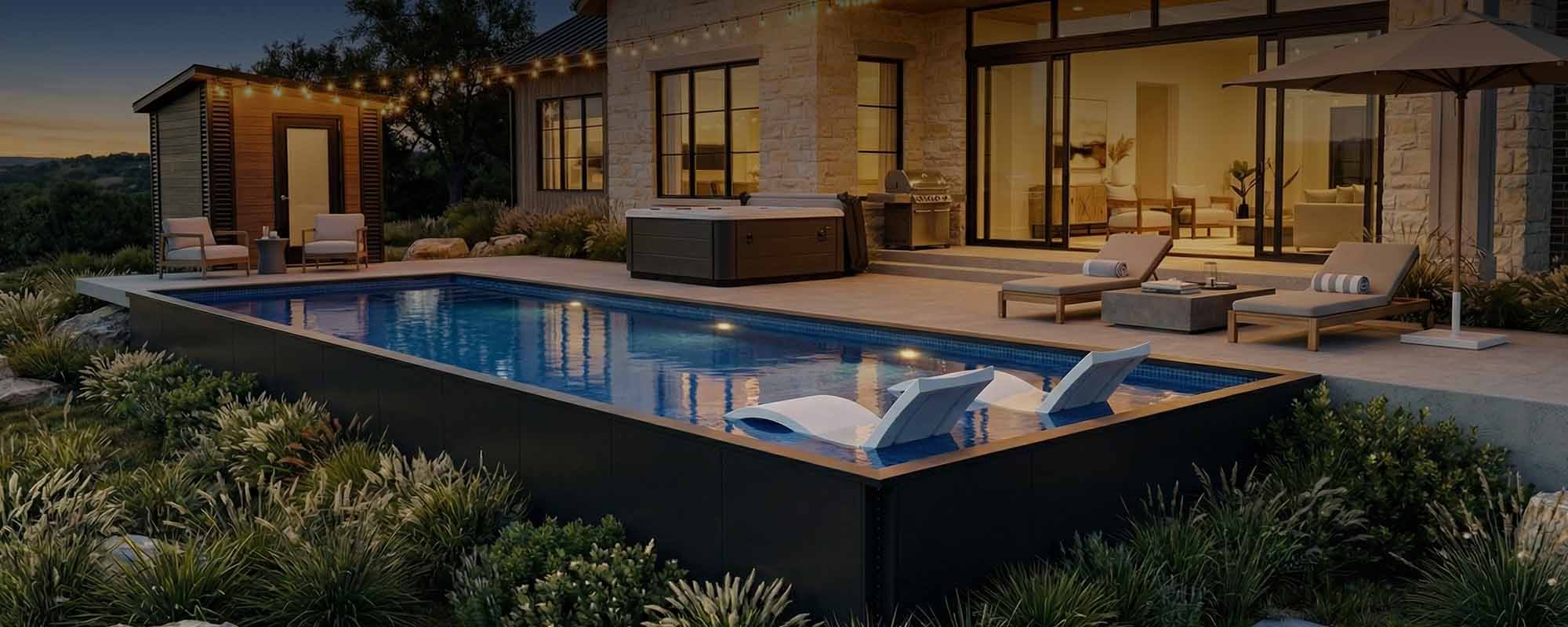 Ecopool S-Series Onground Steel Swimming Pool