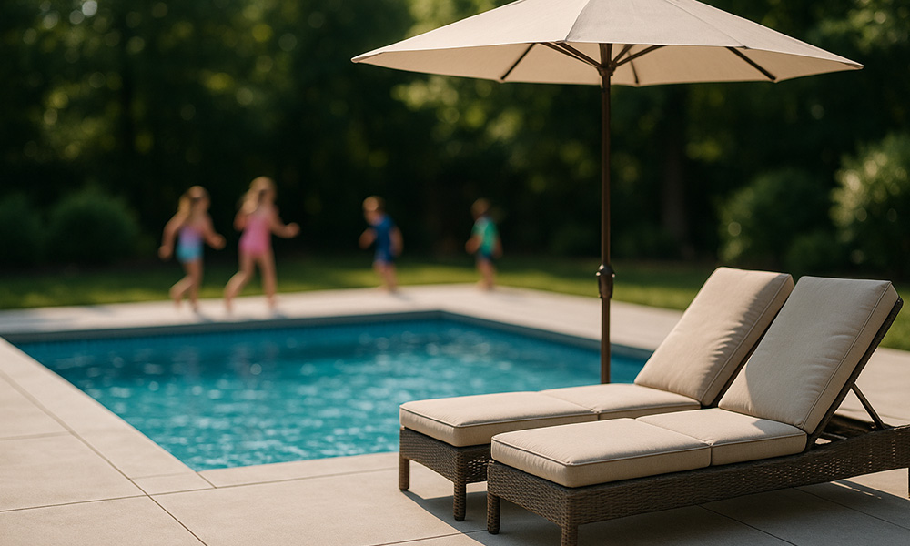 12 x 16 Pool with Chairs