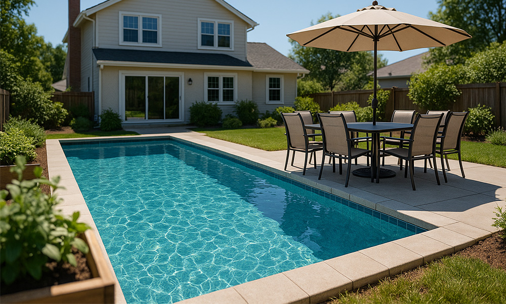 12 x 28 Backyard Pool