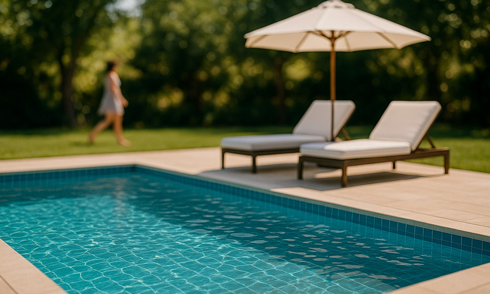 12 x 32 Backyard Pool