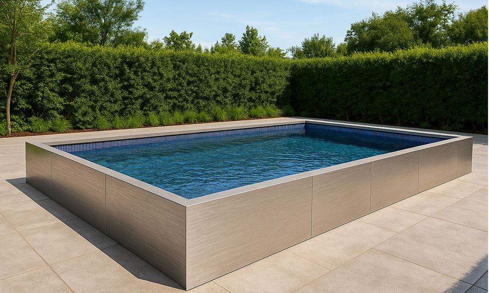 16 x 28 Outdoor Steel Pool