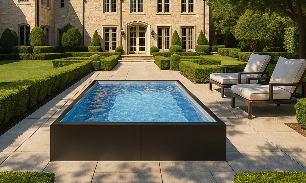 8 x 12 Luxury Dallas Pool