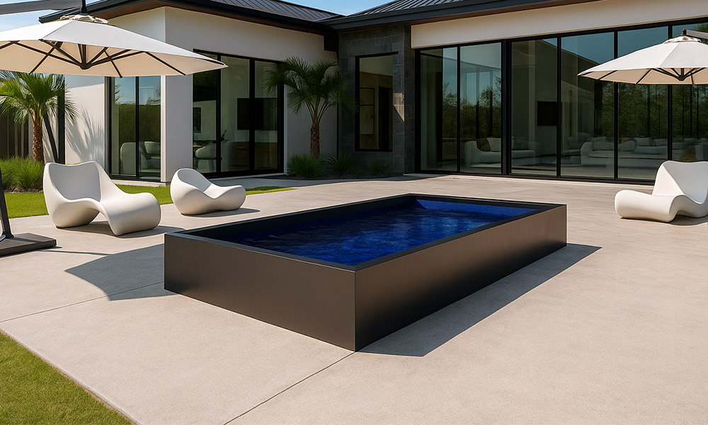 8 x 16 Modern Arch Pool