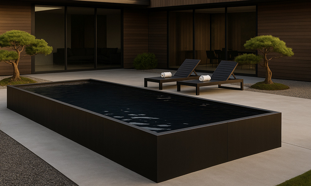 8 x 20 Zen Minimalist Pool