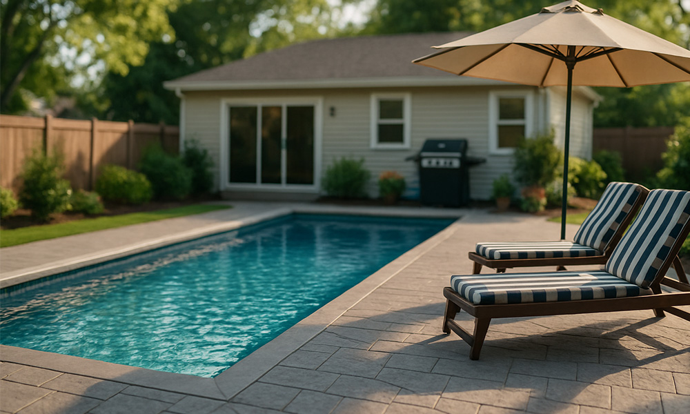 8 x 24 Backyard Pool