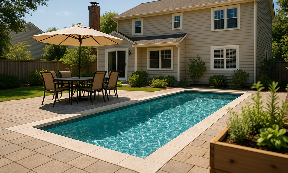8 x 24 Suburban Pool