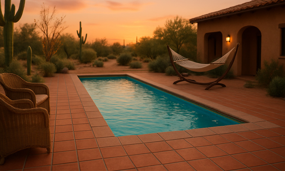 8 x 28 Desert Pool