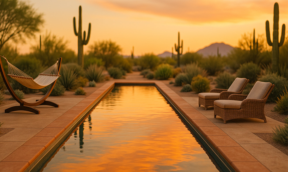 8 x 36 Desert Pool