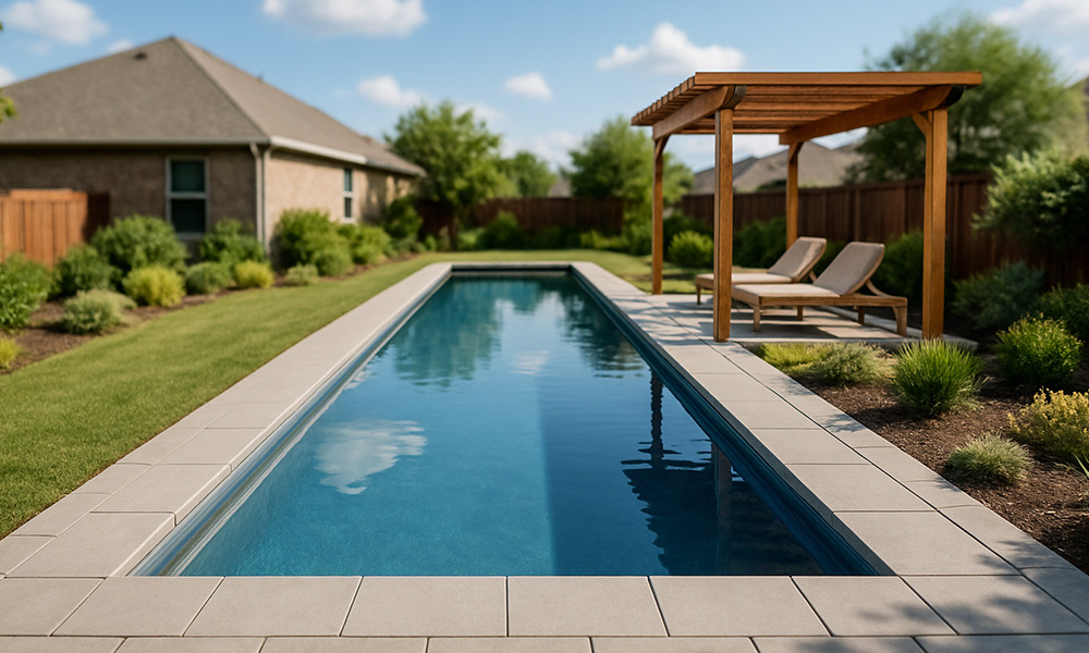 8 x 40 Backyard Pool