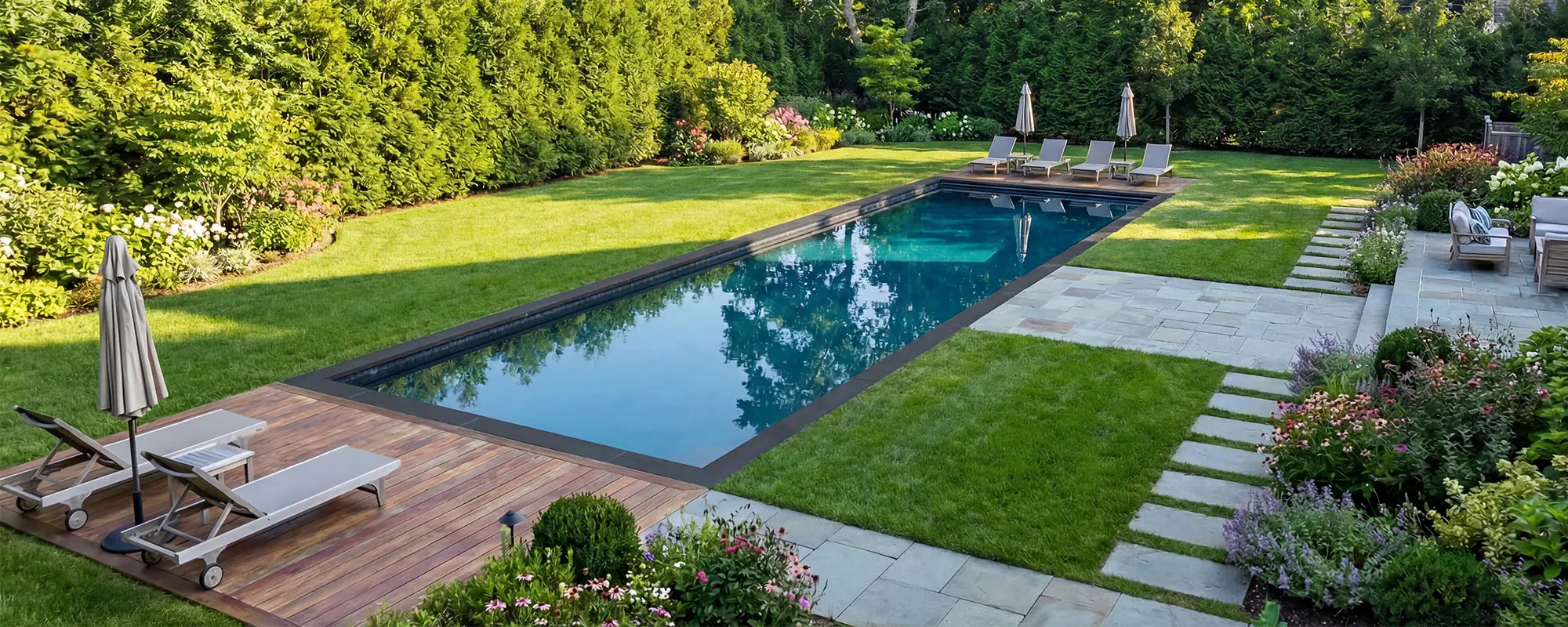 Large Ecopool lap pool