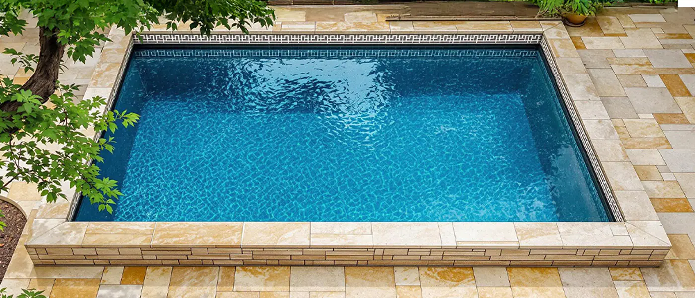 Close-up of Ecopool Architectural 3D Membrane Surface