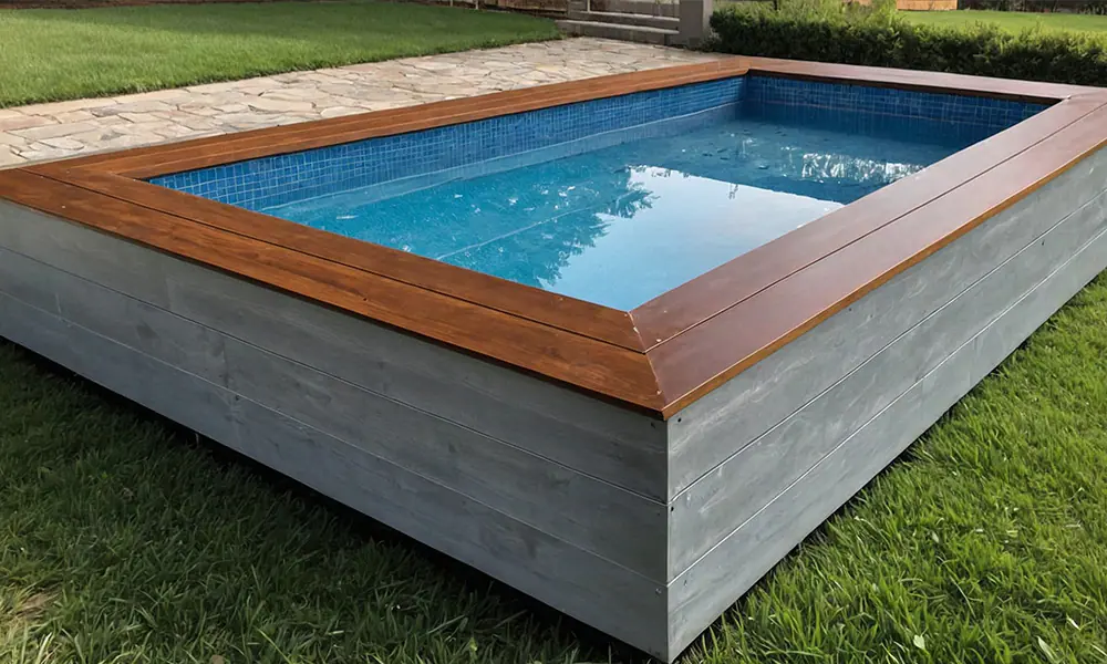 Splash Swimming Pool - Matrix Blue 3D